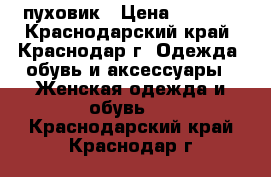 пуховик › Цена ­ 2 000 - Краснодарский край, Краснодар г. Одежда, обувь и аксессуары » Женская одежда и обувь   . Краснодарский край,Краснодар г.